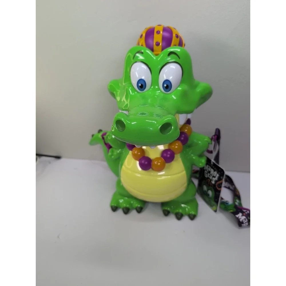 2024‎ Universal Studios Mardi Gras Parade King Gator Popcorn Bucket Light Up NEW
